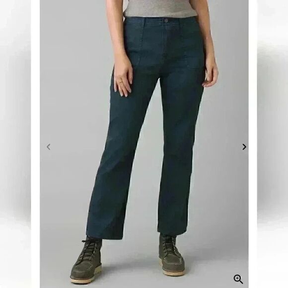 Prana Pants - Prana Dark Blue Sancho Slim Pants Size 14